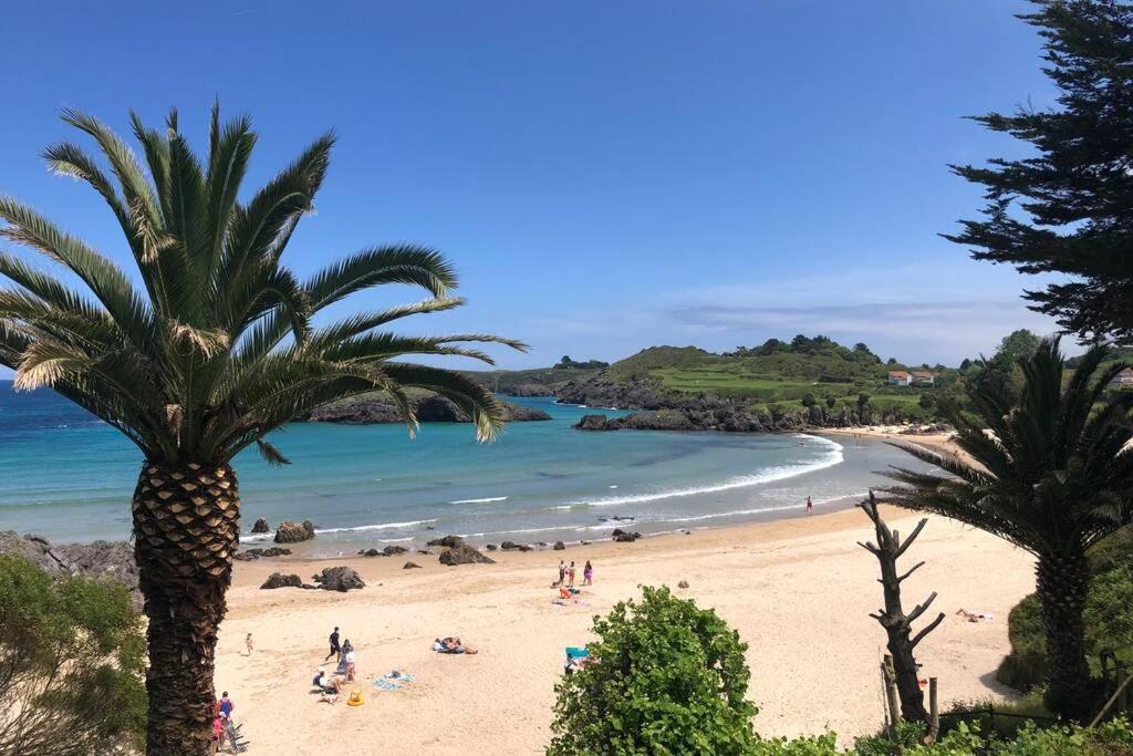 Apartamento Frente A La Playa Con Vistas Al Mar En Barro, Llanes 바로드레인스 외부 사진