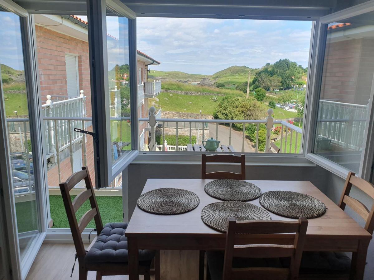 Apartamento Frente A La Playa Con Vistas Al Mar En Barro, Llanes 바로드레인스 외부 사진